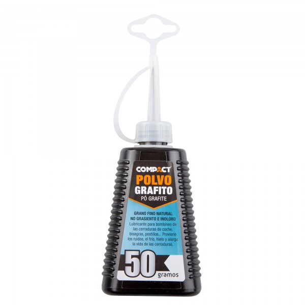 Polvo de Grafito 50 g | Lubricante Seco para Cerraduras y Mecanismos Finos