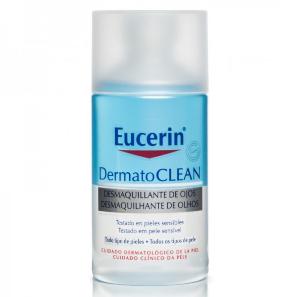 Eucerin DermatoCLEAN Desmaquillante de Ojos Suave para Piel Sensible 125 ml