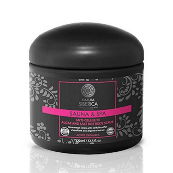 Natura Siberica Sauna & Spa Exfoliante Corporal Anti-Celulítico Algae & Salt 370 ml